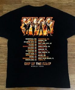 2021 TOUR!! KISS End Of The Road World Tour 2021 T-Shirt PU27 back