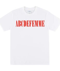 ABCDEFEMME T-shirt PU27