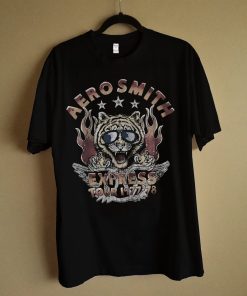 Aerosmith Express Tour tee 1977-1978 T-Shirt PU27