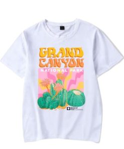 Grand Canyon National Parks Psychedelic Cacti Shirt PU27