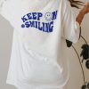 Keep On Smiling Shirt back PU27