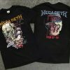 Vintage 1987 Megadeth Peace Sells Tour T-Shirt PU27