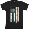 Irish American Flag tshirt PU27