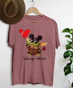Yoda with Mickey Ears on Holidays t shirt PU27