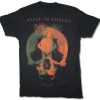 Alice in Chains Fetal Hollow 2015 Tour Black T Shirt PU27