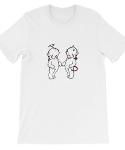 Angel and Devil Baby T-Shirt PU27