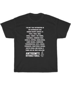 Antisemite International T-Shirt For Unisex PU27