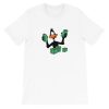 Daffy Duck Stacking Money Short-Sleeve Unisex T-Shirt PU27
