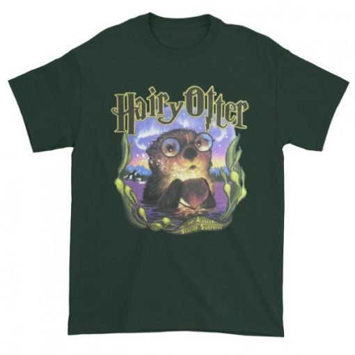 Hairy Otter Short sleeve t-shirt PU27