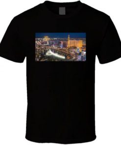 Las Vegas Strip Casino Gambling Lucky T Shirt PU27