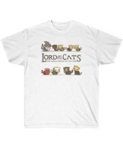 Lord of the Cats The Furrlowship of the Ring T-Shirt PU27