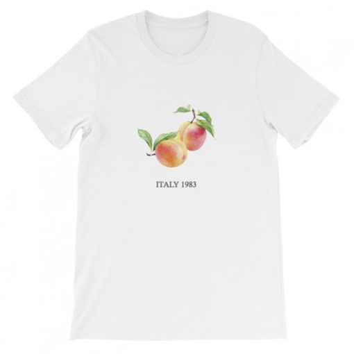 Peach Italy 1983 Short-Sleeve Unisex T-Shirt PU27