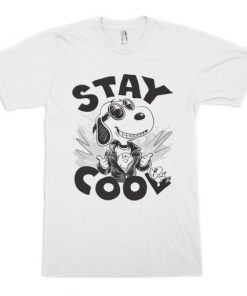 Stay Cool Snoopy Dog T-Shirt PU27