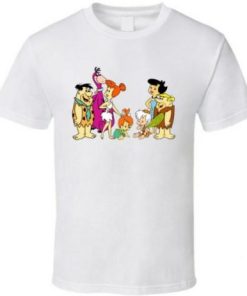The Flintstones Retro Cartoon T Shirt AA