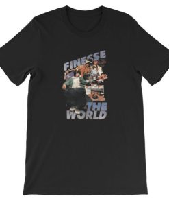 Vintage Retch Fast Money Finesse The World Short-Sleeve Unisex T-Shirt PU27