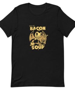 Bendy And The Ink Machine Bacon Soup Short-Sleeve Unisex T-Shirt PU27