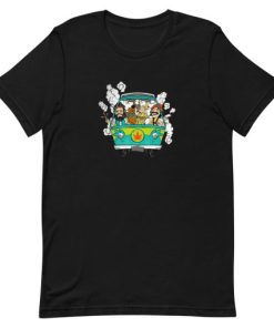 Cheech And Chong With Scooby Doo Short-Sleeve Unisex T-Shirt PU27