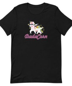 Dabbing Dadacorn Short-Sleeve Unisex T-Shirt PU27