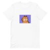 Garfield Purple Box Short-Sleeve Unisex T-Shirt PU27