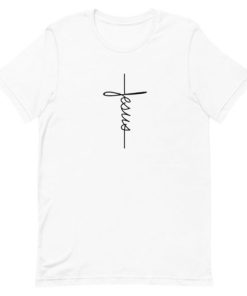 Jesus Cross Short-Sleeve Unisex T-Shirt PU27