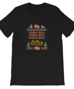 Jingle Bell Crocs Christmas Short-Sleeve Unisex T-Shirt PU27