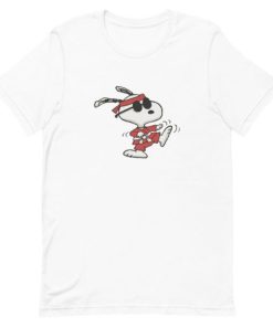 Karate Snoopy Short-Sleeve Unisex T-Shirt PU27