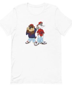 Kris Kross Taz and Bugs Bunny Short-Sleeve Unisex T-Shirt PU27