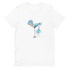 Mermaid And Cocktail Glass Short-Sleeve Unisex T-Shirt PU27