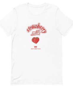 Nice To Meet Chuu Strawberry Milk Short-Sleeve Unisex T-Shirt PU27