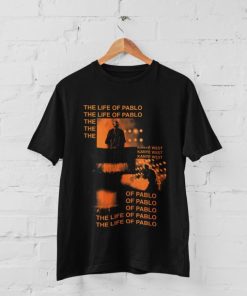 The Life Of Pablo Inspired Album Cover Style T-Shirt back PU27