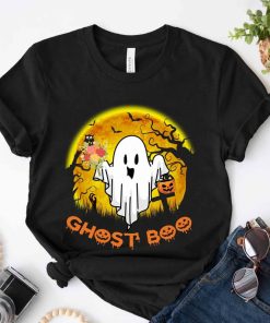 Floral Ghost Halloween Spooky Shirt PU27