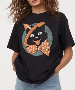 Funny Cat Costume Halloween Unisex T-shirt PU27