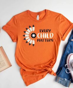 Half rainbow every child matters shirt PU27