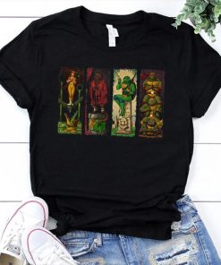 Haunted Mansion Turtlee Ninjaa T-Shirt PU27