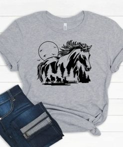 Horse Shirt T-SHIRT PU27