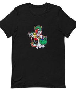 Looney Tunes Christmas Meet Santa Short-Sleeve Unisex T-Shirt PU27