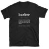Barber Definition T-shirt PU27
