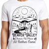 Beaver Valley Hilarious Novelty Saying Funny Meme Gift Tee Cult Movie T Shirt PU27