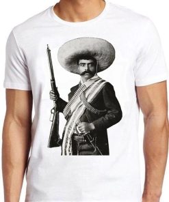 Emiliano Zapata Mexican Revolution Cool Gift Tee T Shirt PU27