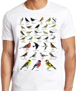 Garden Birds T Shirt PU27