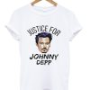Justice for Johnny Depp T-shirt PU27