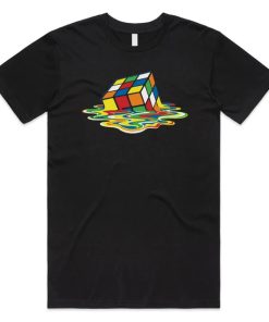 Melting Rubik's Cube T-shirt PU27