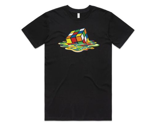 Melting Rubik's Cube T-shirt PU27
