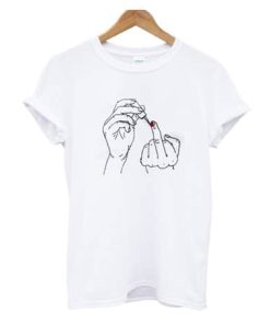 Middle Finger T-shirt PU27