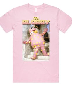 Mr Blobby Homage T-shirt PU27