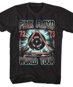 Pink Floyd Dsotm World Tour 1973 T-shirt PU27