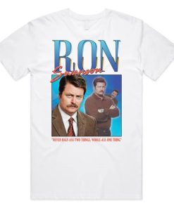Ron Swanson Homage T-shirt PU27