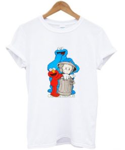 Sesame Street Elmo Cookie Monster T-shirt PU27