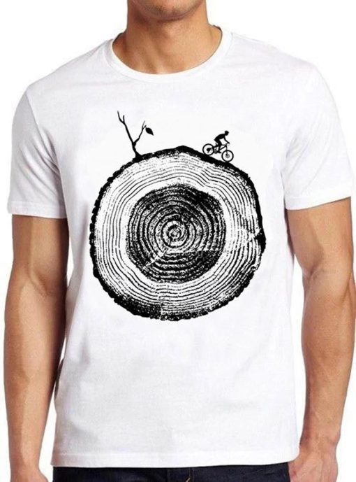 Tree Rings Camping Outdoors Hiking Hilarious Novelty Saying Funny Meme Gift Tee Cult Movie T Shirt PU27