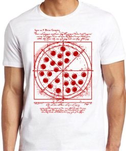 Vitruvian Pizza Leonardo da Vinci Spider Tom Movie Meme Shirt PU27